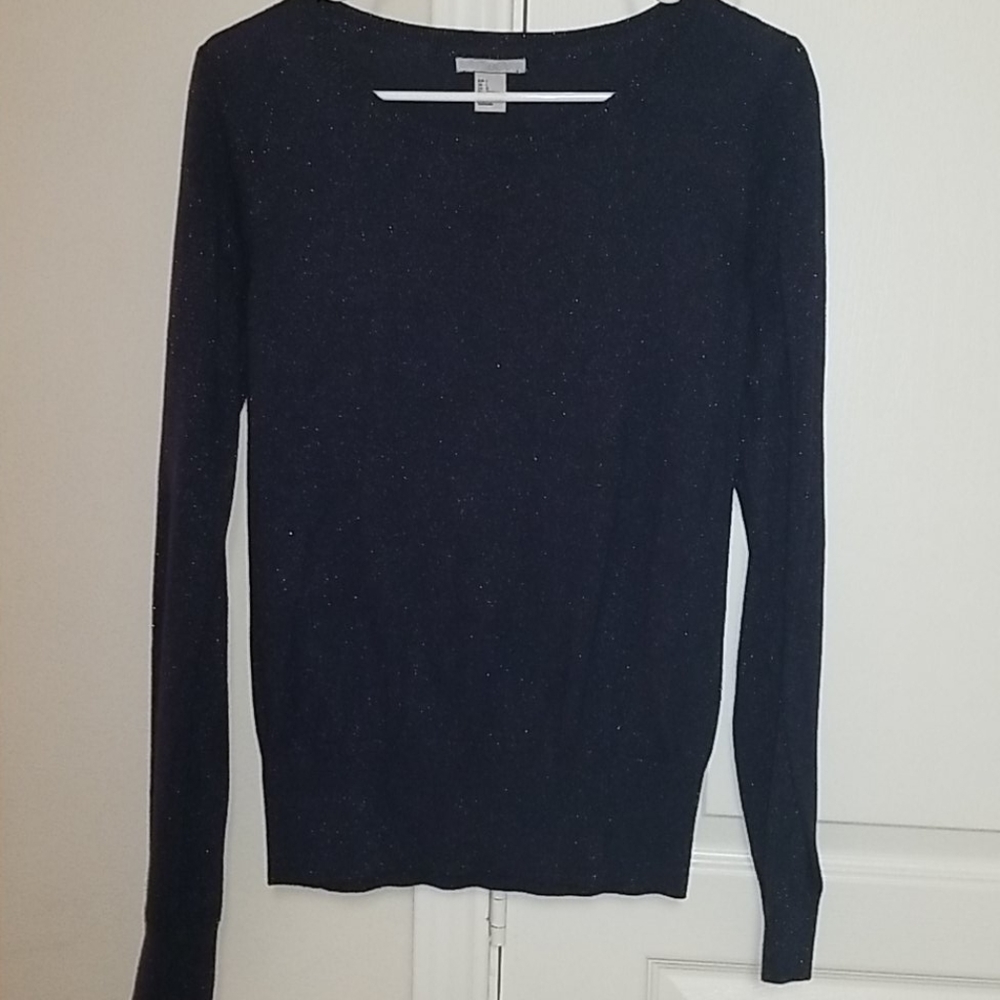 Navy sparkle sweater